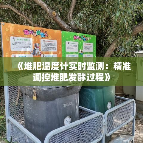 《堆肥温度计实时监测：精准调控堆肥发酵过程》