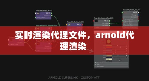 实时渲染代理文件，arnold代理渲染 