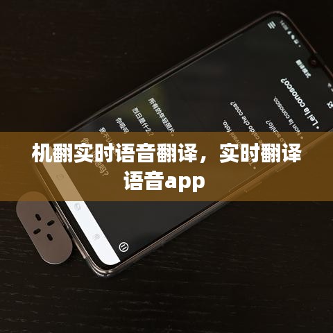 机翻实时语音翻译，实时翻译语音app 