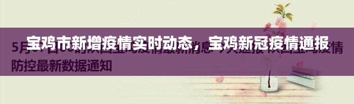 宝鸡市新增疫情实时动态，宝鸡新冠疫情通报 