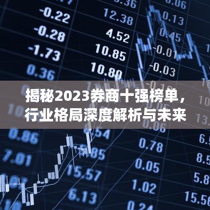 揭秘2023券商十强榜单，行业格局深度解析与未来展望